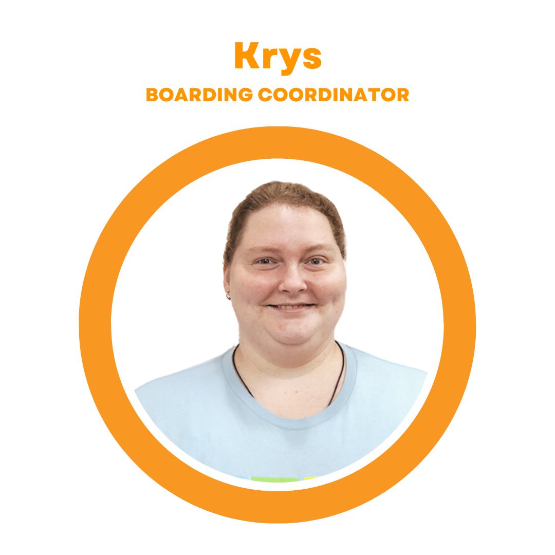 Krys, Boarding Coordinator at SODO Veterinary Hospital in Orlando, FL. 