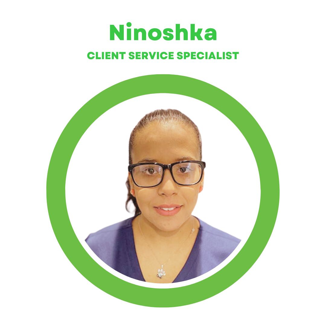 Ninoshka, Client Service Specialist at SODO Veterinary Hospital in Orlando, FL. 