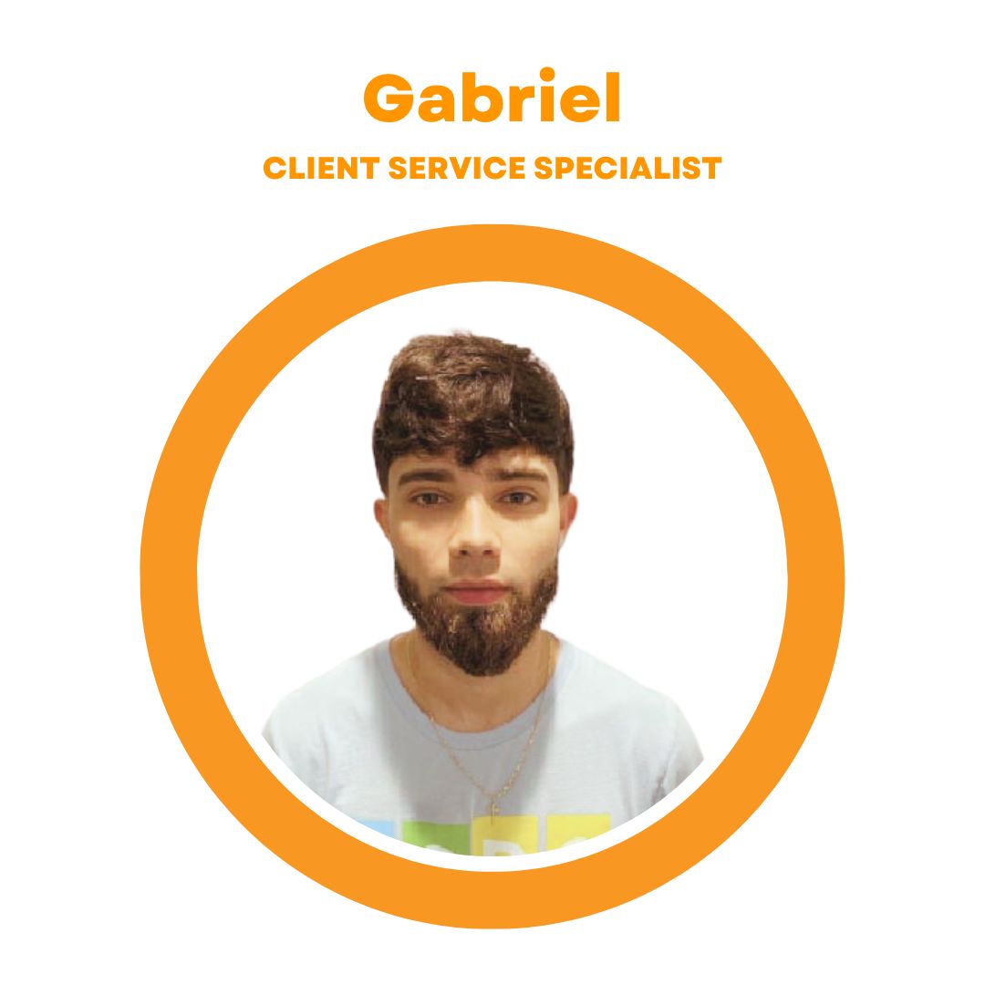 Gabriel, Client Service Specialist at SODO Veterinary Hospital in Orlando, FL. 